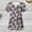 Grey, variant on Women's Scrub Tops Short Sleeve Funny Cute Printed V-Neck Shirts with Pockets Stretchy Comfy Work Uniform Tunic Blouses