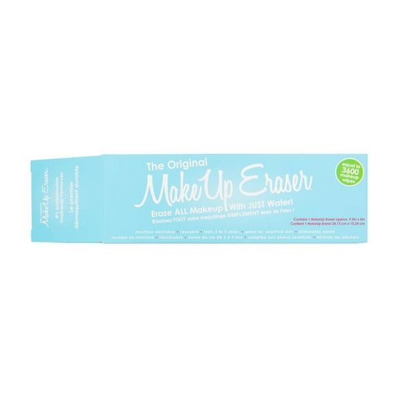 The Original MakeUp Eraser Chill Blue, 9.5 in – Reusable, eco-friendly makeup remover cloth
