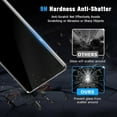 thumbnail image 3 of Zonyee [3 Pack] Privacy Screen Protector for Samsung Galaxy S23 Ultra, Anti-Spy Tempered, Bubble-Free, 3 of 9