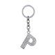 thumbnail image 1 of Stylish Alphabet Letter Key Chain with Rhinestones Decoration for Handbag Charm and Key Holding, 1 of 3