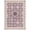 Purple, Pattern 3, variant on ODIKA 8'x10' Washable Area Rug Purple Round Fuzzy Dreamy Motif Circle Ombre Gradient Watercolor for King Size Bedroom Under Bed, Master Suite, Non-Shedding, Easy Care