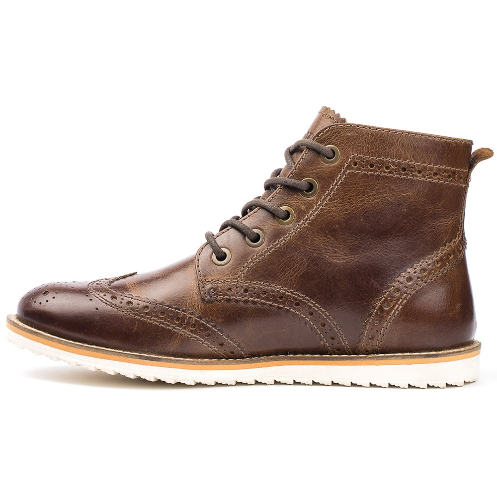 Crevo wingtip boots deals