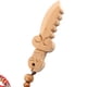 thumbnail image 5 of Amuleto de Espada de Madera de Melocotón, Buena Suerte Feng Shui Protección Amuleto Atractivo Exquisito para Bolso para Teléfono Celular, 5 of 7