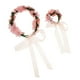 thumbnail image 1 of Diadema Floral Boho Yotijar Diadema de Flores de Boda Rosa, 1 of 7