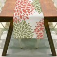 thumbnail image 4 of Hbdhejl Table Runner Summer Seasonal Anniversary Holiday Kitchen Dining Table Decoration For Indoor Outdoor Home Party Decor 13 X 72 Inch, 4 of 4