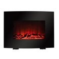 thumbnail image 1 of Konwin 22'' Freestanding or Wall Mounted Fireplace, Black, 1 of 5