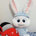 thumbnail image 5 of Kawaii Long Eared Plush Rabbit Toy 35cm Baby Appease Pillow Stuffed Rabbit Doll Soft Kids Gift Cartoon Bunny Toy, 5 of 5