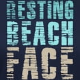 thumbnail image 3 of CafePress - Resting Beach Face Color Women's Dark T Shirt - Women's Traditional Fit Dark T-Shirt, 3 of 4