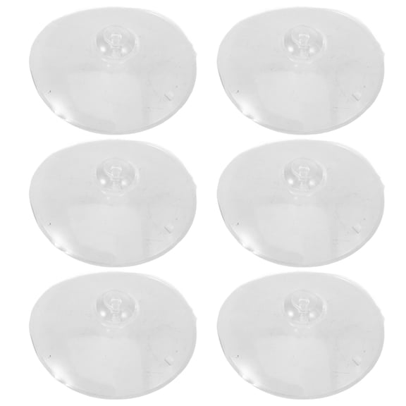 WHAMVOX Windshield Sunshade Suction Cups Transparent PVC for Car Stability 6Pcs