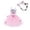 /c8Pink7, variant on Huowey Toddler Baby Halloween Dresses Cow Animal Tulle Tutu Dress-Up Party Dress With Headband Square Neck Wide Strap Trick Or Treat Cool Festival Clothes,Pink,7-8 Years