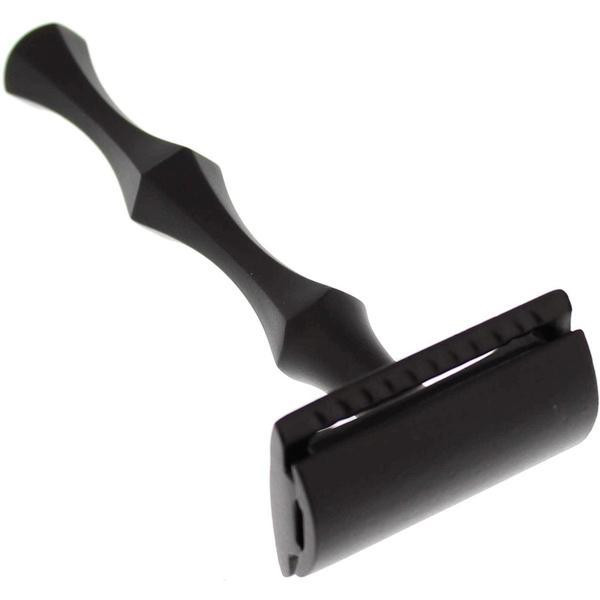 WCS Midnight Collection Razor 47B, Black Stainless Steel-Open Comb