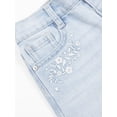 thumbnail image 3 of Wonder Nation Toddler Girl Denim Short, Sizes 12 Months - 5T, 3 of 4