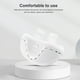 thumbnail image 3 of Mujeres hombres 3 modos eléctrico anti ronquido dispositivo silicona consejos usb recargable snore stopper narra expansor noche herramienta de dormir blanco Jumpingount CE001443-02B, 3 of 7