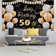 thumbnail image 4 of MGEZCOO Lightweight Adult 50th Birthday Decorations Banner, Oxford Nylon, 71", 4 of 6