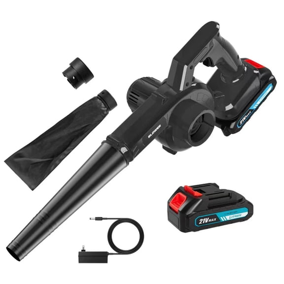 Portable Cordless Leaf Blower & Vacuum, Lightweigh Electric Blower with battery * 1