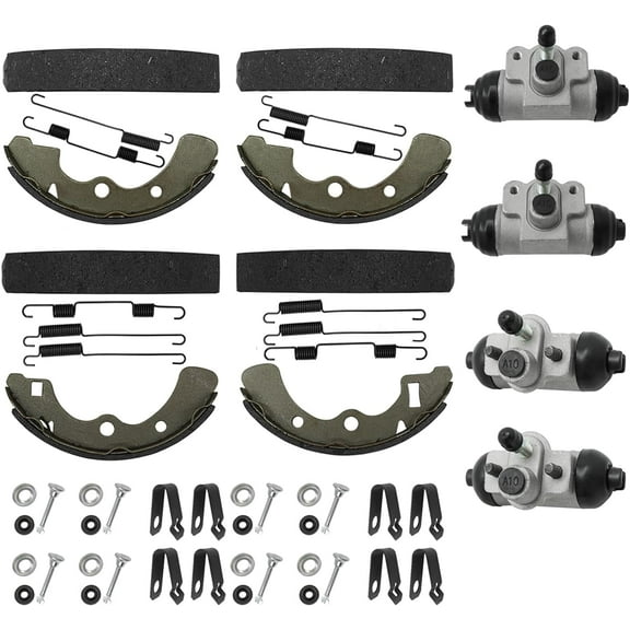 MATI Wheel Cylinder Brake Shoe Front Rear All for Kawasaki Mule 3000 3010 3020 4000 4010 KAF620 KAF950 2001-2021