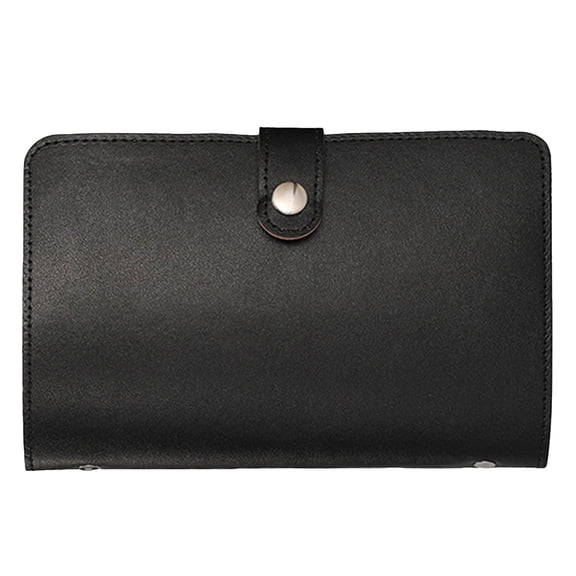PU Leather Currency Album with 100 Envelope Savings Challenge Cash Budget Planner A6 Binder Sturdy & Durable Money Holders Album Commemorative Note Holder,Easy and Fun Way To Guard your money(1Pc)