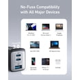 thumbnail image 7 of Anker Charger, 65W 3-Port Fast Compact Foldable USB C Charger Block, Compatible for MacBook Pro/Air, iPad Pro, Galaxy S20, Dell XPS 13, Note 20/10+, iPhone 17 Series, Steam Deck, and More, 7 of 7