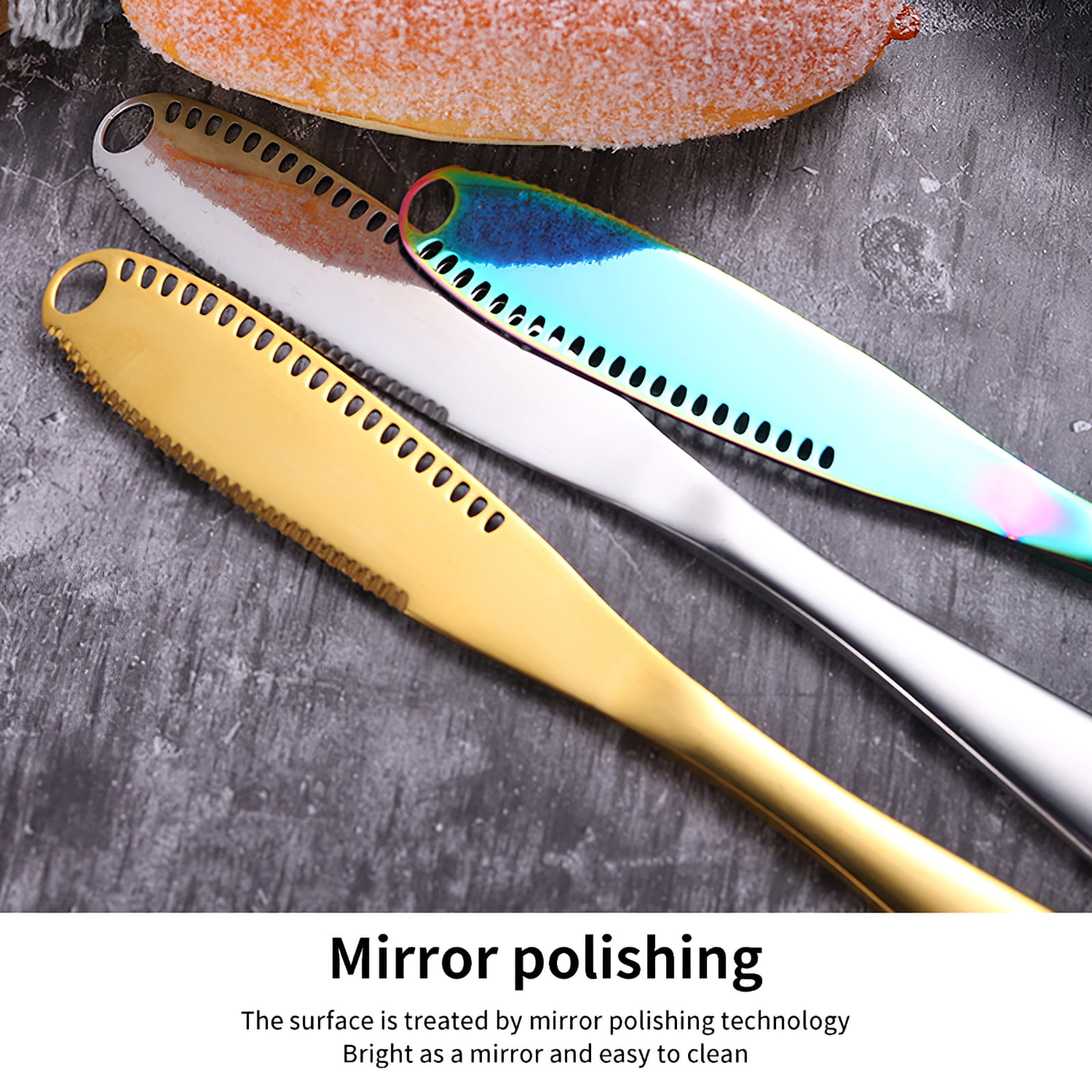Butter Knife s Details about   Cambridge Dambury Mirror Stainless-Glossy-Rope Band 