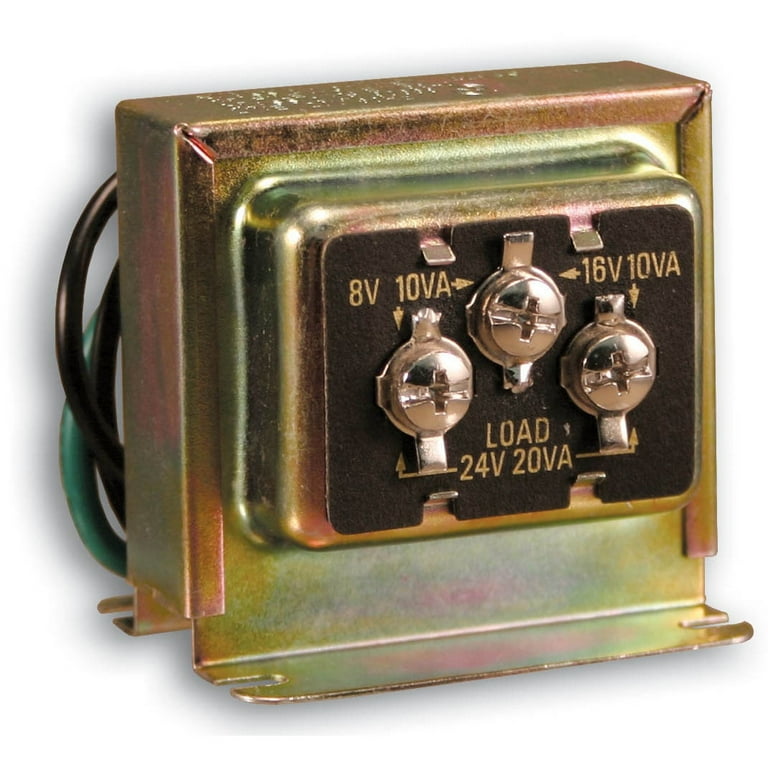 Heath Zenith Metal Wired Door Chime Transformer Heath Zenith Metal Wired Door Chime Transformer