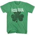 thumbnail image 1 of Cheap Trick Shamrock Kelly Heather Adult T-Shirt, 1 of 1