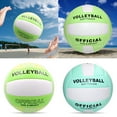 thumbnail image 2 of Volleyballs Official Size 5 Waterproofs Soft Sand Volleyballs Beach Plays Game Practice Volleyballs Sports PU, 2 of 7
