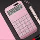 thumbnail image 3 of 12-Digit Desktop Calculator with Removable Keycaps Solar Battery Dual Power Supply Modern Design Large Screen Calculator, 3 of 4