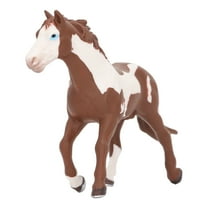 Miniature Horse Toy Hand Painted Simulation Educational Safe Durable Horse Animal Figurines Horse Model Toy