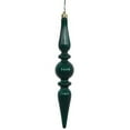 thumbnail image 6 of Vickerman 9" Antique Gold Candy Drop Ornaments with UV-Resistant Finish and Pre-Drilled Cap, Set of 6, 6 of 7