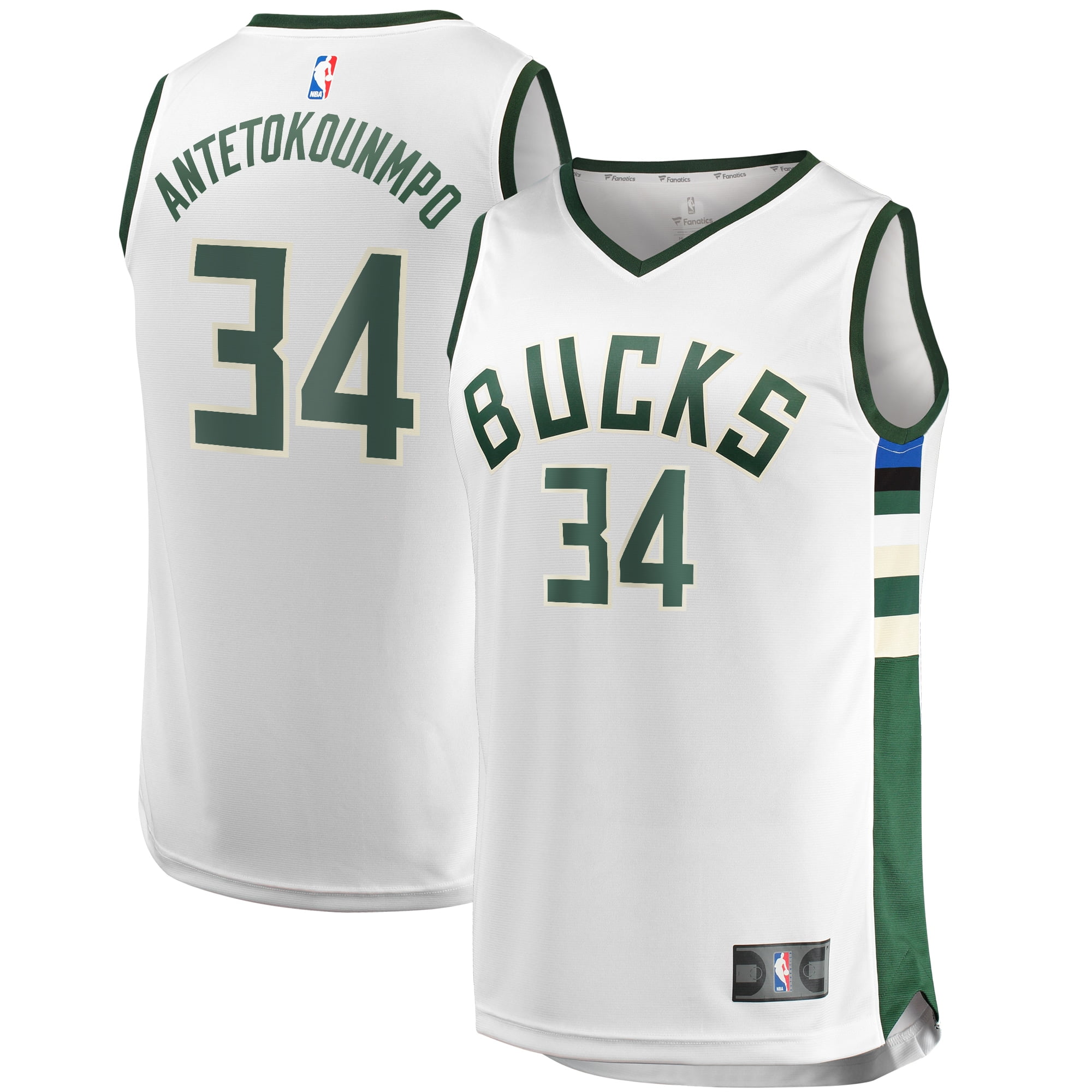giannis antetokounmpo jersey white