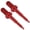 Red, variant on BOKYAN 2Pcs Red Alloy Ear Tag Nail Tagger Needle Clamp Pin for Pig Cattle Sheep Marking Tools, 2.36 inches / 6 cm