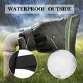 thumbnail image 3 of mdesiwst Reusable Outdoor Faucet Cover Freeze Protection Easy Installation Waterproof Insulated Wrap Green Reflective Strip Water Pipe Cover, 3 of 8