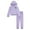 Lavender, bluey, variant on Bluey Velour Zip Up Hoodie and Jogger Pants Outfit Set Toddler to Big Kid