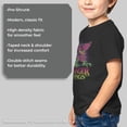 thumbnail image 6 of Netflix Boys' Stranger Things Demogorgon Neon Pixel Logo T Shirt, 6 of 10