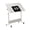 White, variant on Kojooin Folding Standing Desk with Wheels, Height Adjustable Portable Laptop Table for Small Home Office, Study, Sofa or Bedside Use