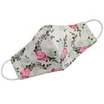 thumbnail image 2 of Light Green Floral Face Mask, 2 of 3