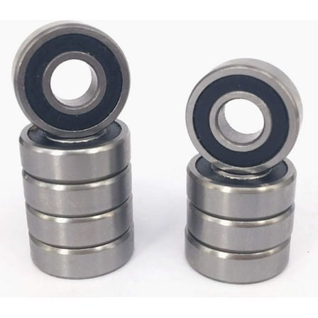 10PCS R4-2RS 1/4"x5/8"x0.196" Double Sealed Ball Bearing