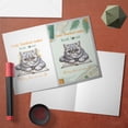 thumbnail image 3 of Exotic Shorthair Mother Book Lover Happy Mother's Day 5x7in Folded Greeting Card Cat Lover Kitten Owner Gifts Single Note Card with Envelope - 03004, 3 of 5