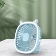 thumbnail image 2 of Ventilador de escritorio Zulema de refrigeración personal con ajuste de gancho USB, 2 of 4