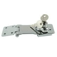 thumbnail image 2 of Locking Hasp Padlock Lock Hasp Staple With Keys Padlock Cupboard Shed Garage Lock Drawer Cabinet Security Lock Home Hardware, 2 of 12