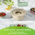 thumbnail image 6 of 4-1 Colander with Bowl Set - Colander for Kitchen - Strainers and Colanders - Pasta Strainer - Funny Presents for Women - Rice Strainer Fruit Cleaner Veggie Wash Kitchen Essentials, Grey, 6 of 8