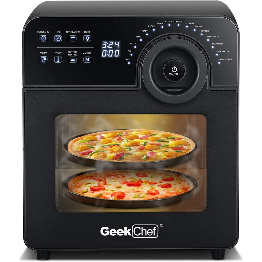 Geek Chef Air Fryer Toaster Oven, 16 in 1 Digital Airfryer Oven with