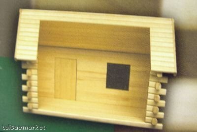 miniature log cabin kits
