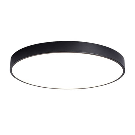 

Yongwei Super-thin LED Ceiling Lamp 16W for Household (White 26cm Black)