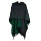 thumbnail image 4 of CAPA PONCHO CON FLECOS - MARQUESINA NEGRO/VERDE, 4 of 5