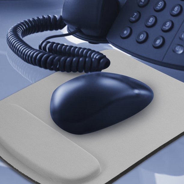 CRILSTYLEO 2Ud Mouse Pad Con Repocamuñecas Ergonómico Y Superficie Antideslizante De Eva
