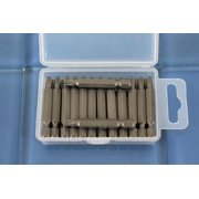 TEMO 25 pc T25H Tamper Proof Security Torx 6 point 2 Inch (50 mm) Screwdriver Insert Bits
