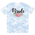 thumbnail image 3 of Inktastic Bride with Flower Illustration T-Shirt, 3 of 5