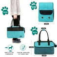 thumbnail image 7 of PetAmi Airline Approved Dog Purse Carrier, Blue, 7 of 7