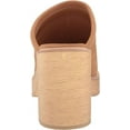 thumbnail image 3 of Dolce Vita Camdin Praline Nubuck Slip On Block Heel Rounded Toe Heeled Sandals (Praline Nubuck, 9), 3 of 6